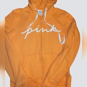 NWOT VS PINK HOODED JACKET SIZE S